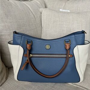 Tory Burch Frances satchel Bag like new